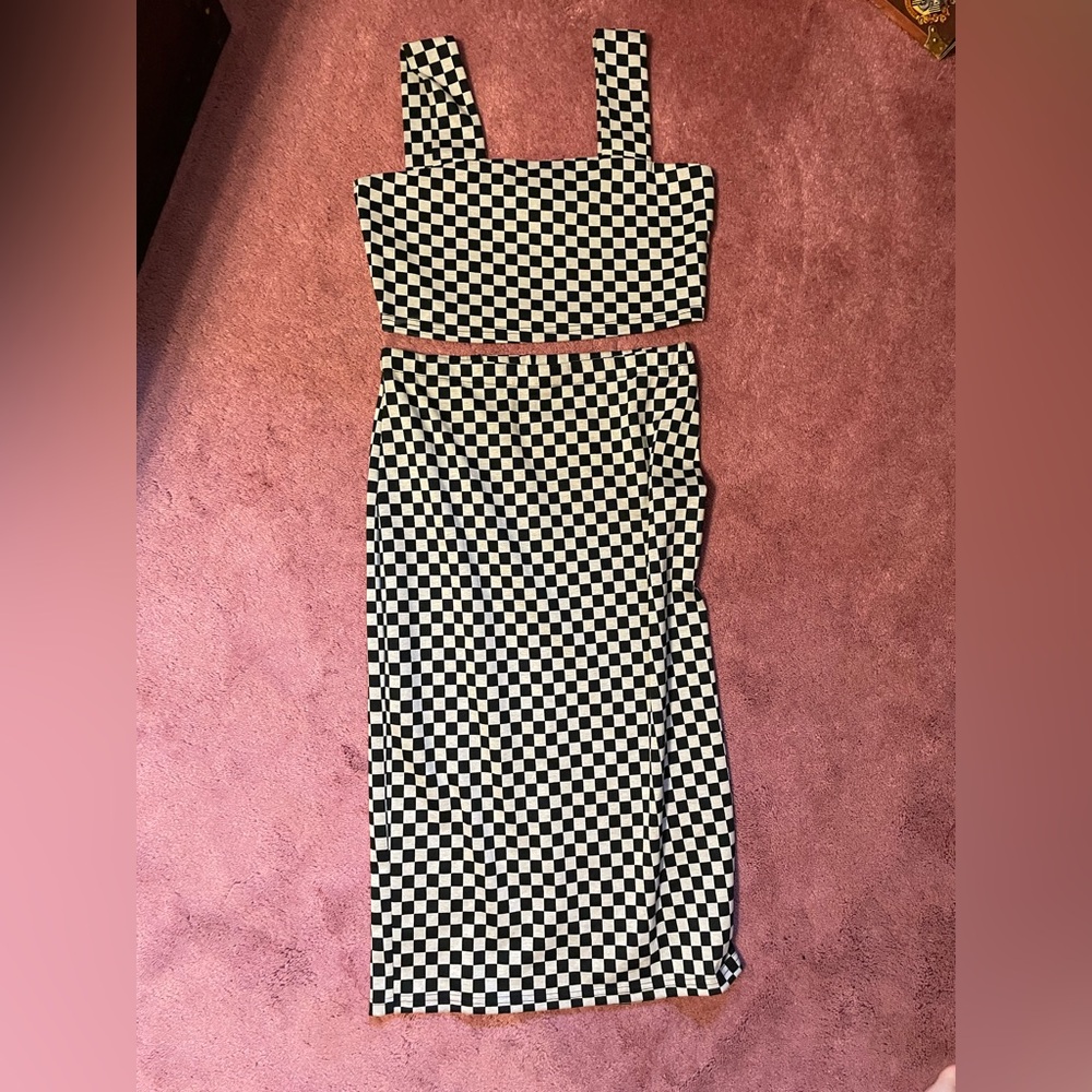 Dressed in Lala Checkerboard Set